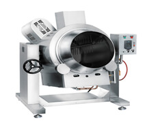 STWCGW1/2大型臥式炒菜機(jī) 多功能旋轉(zhuǎn)炒菜機(jī)、商用大型自動(dòng)炒